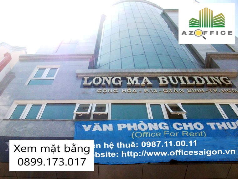 Tòa nhà Long Mã Building cho thuê văn phòng Quận Tân Bình