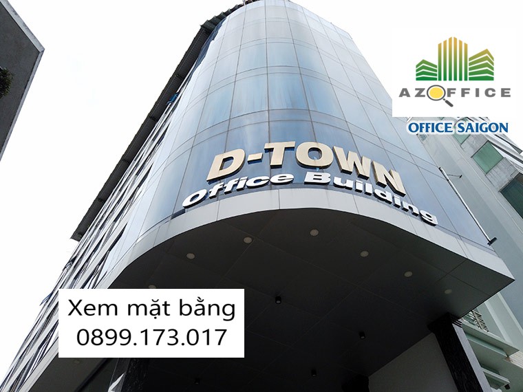 Toà nhà D-Town Office Building cho thuê văn phòng quận Tân Bình