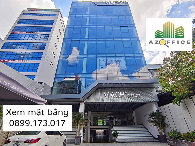 Toà nhà MACH Office Building cho thuê văn phòng quận Bình Thạnh