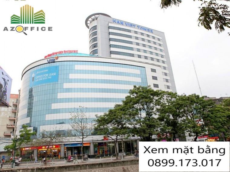 Tòa nhà Hàn Việt Tower văn phòng cho thuê Quận Hai Bà trưng